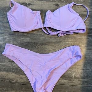 SHEIN purple bikini!